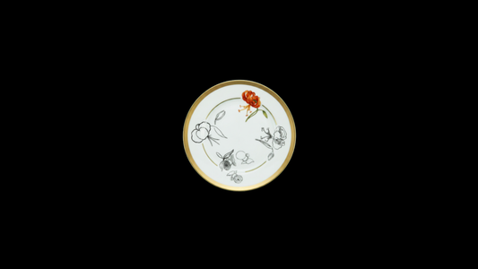 Mamie's Garden Tiger Lily Dinner Plate — Blooming