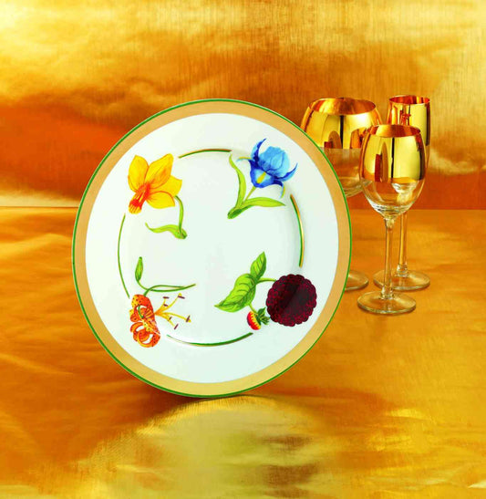 Mamie's Garden Charger Plate