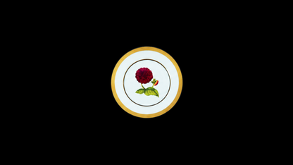 Mamie's Garden Zinnia Dinner Plate — Classic