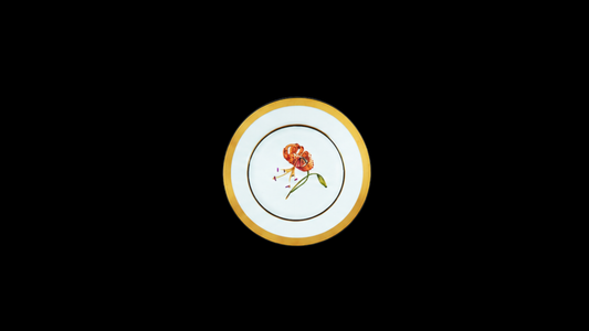 Mamie's Garden Tiger Lily Dinner Plate — Classic